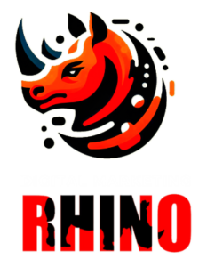 digital marketing rhino vertical logo