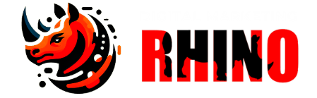 Digital Marketing Rhino Horizontal Logo